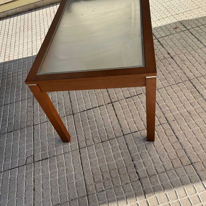 Mesa Cozinha C/ Tampo Vidro
