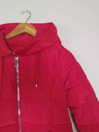 Czerwona kurtka damska zimową 38 M