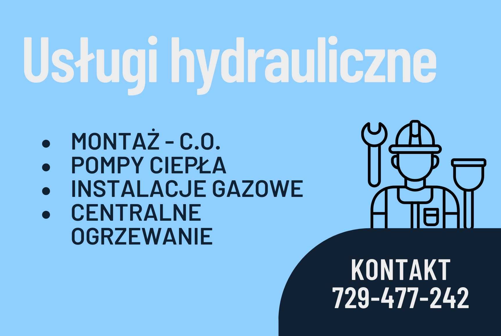 Hydraulik| Podłogówka| Pompy Ciepła| Piec C.O.| Piece Gazowe| Montaż