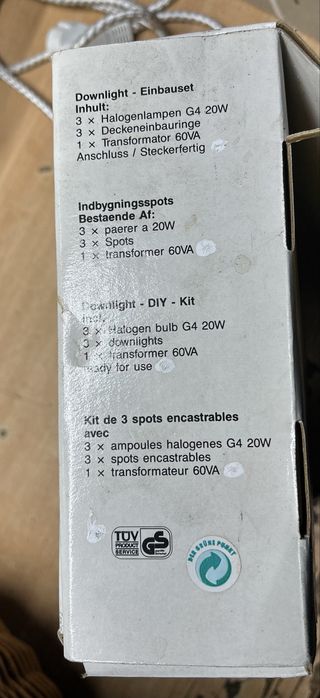Halogeny dwa komplety