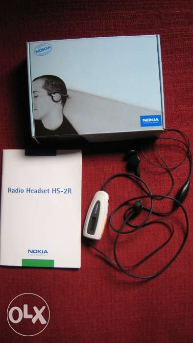 Auricular Nokia Rádio FM (HS-2R) - Novo/Em caixa