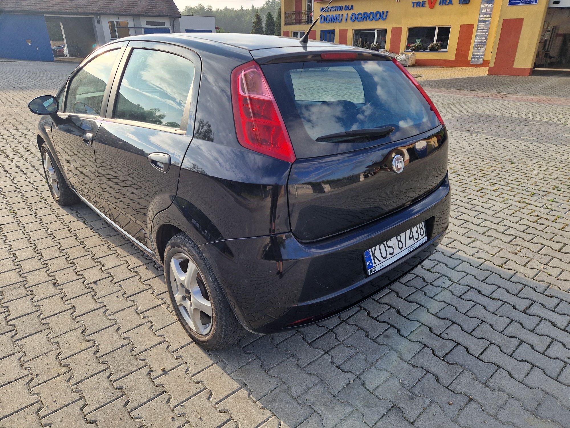 Fiat Grande Punto, 1.4 +LPG, klimatyzacja.