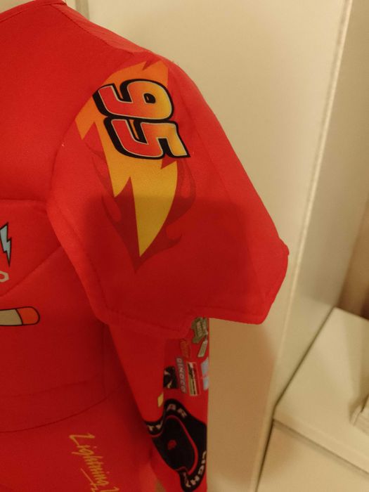H&M strój przebranie ZYGZAK MC QUEEN McQueen AUTA CARS 98/104 (33)