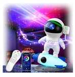 Projektor gwieździstego nieba, głośnik Bluetooth, astronauta z rakietą