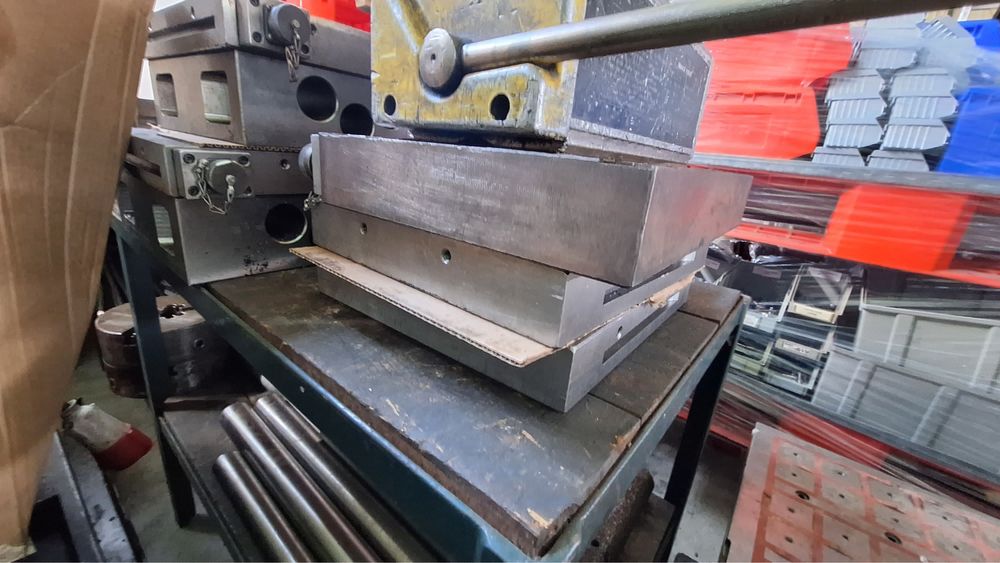 Mesas magneticas para maquinas CNC