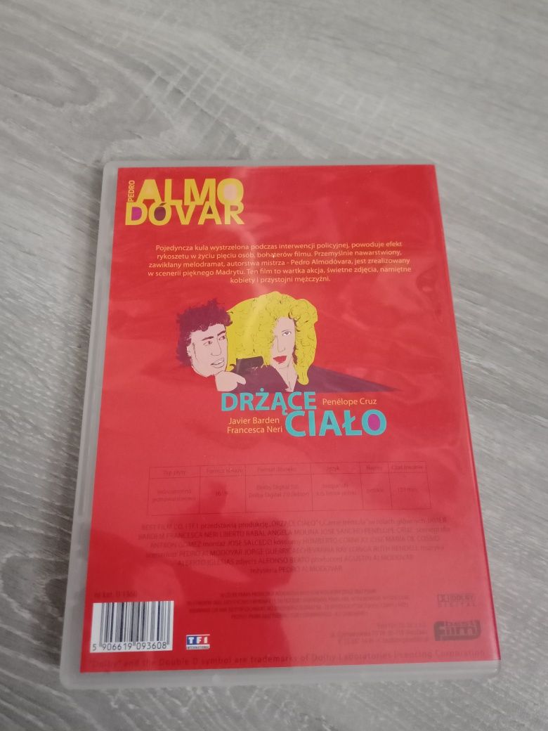 Drżące ciało (1997) DVD Almodovar