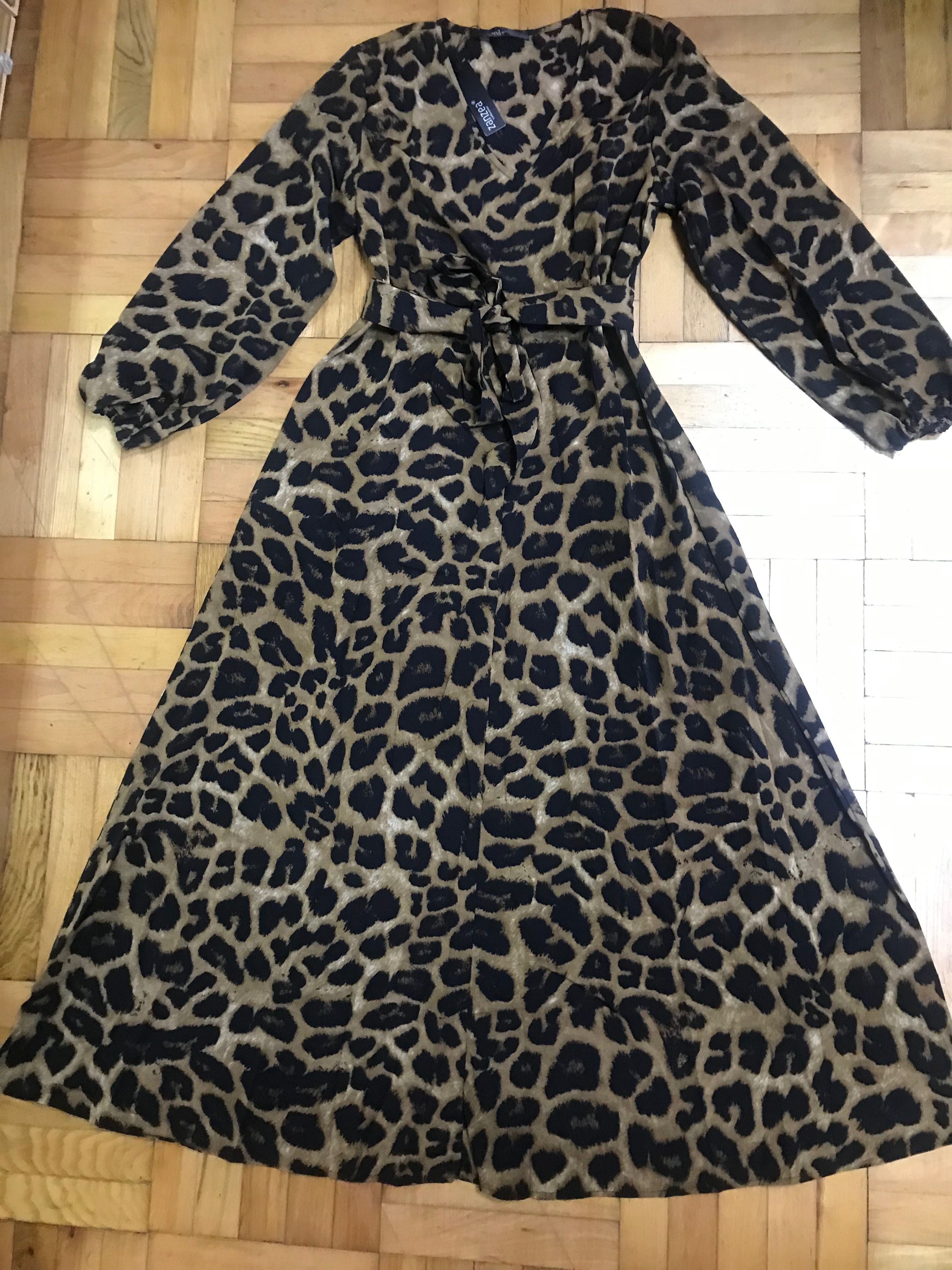 Плаття сукня леопардова анімалістичний принт