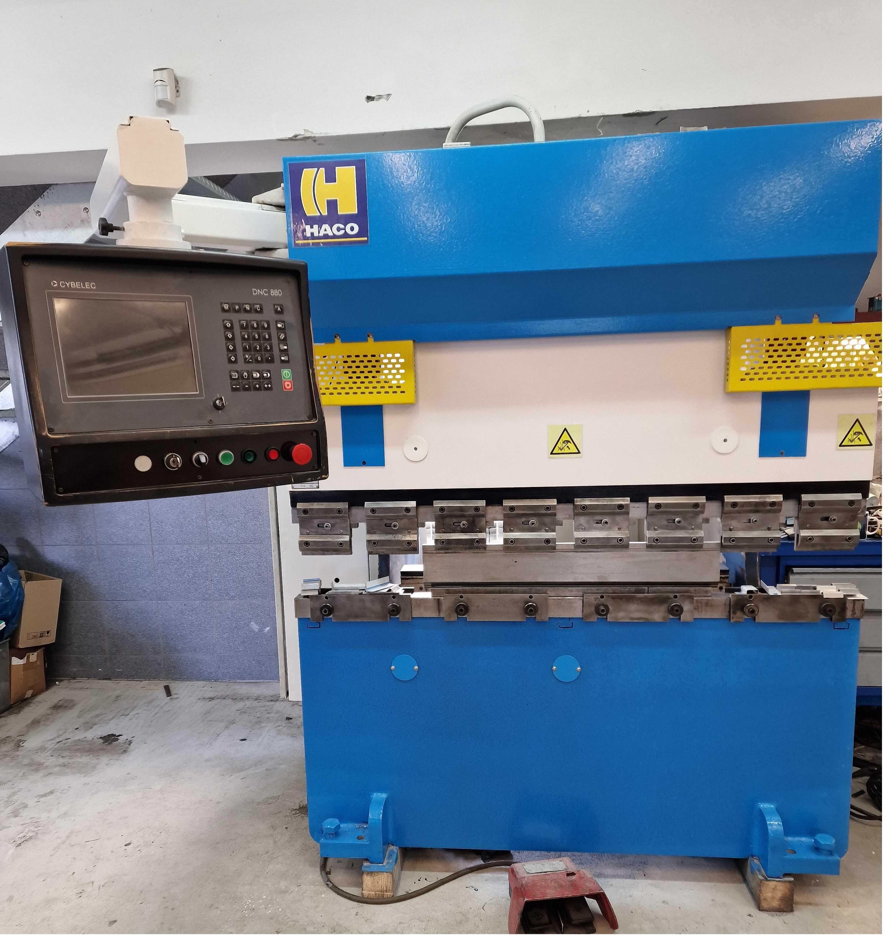 Prasa Krawędziowa Haco 1600mm 40T - PPM1640 CNC Cybelec po remoncie