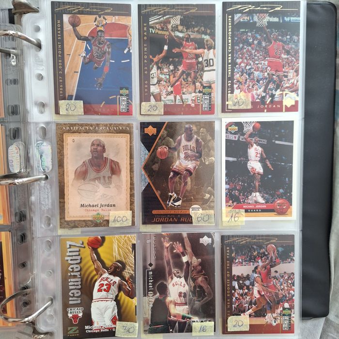 Karty NBA Michael Jordan lot 1