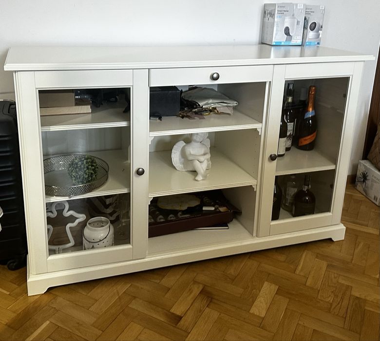Kredens/komoda Ikea LIATORP biały