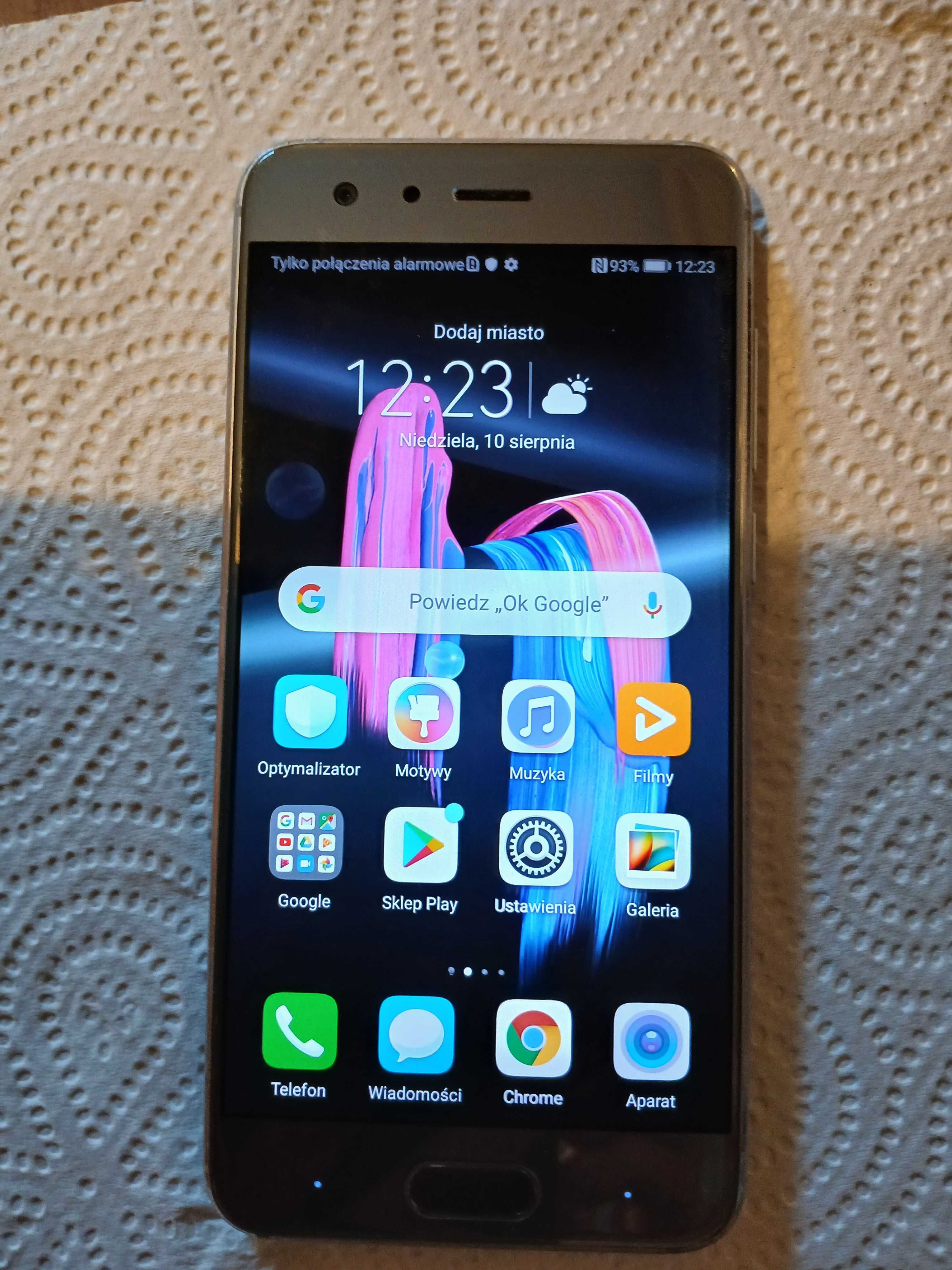 Huawei-Honor 9 pamięć 4/64 android 9 sprawny 100%
