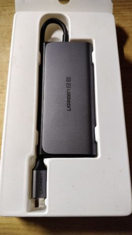 Adaptador UGREEN MacBook 4-1 USB-C 3.0 Hub Porta Ethernet Gigabit NOVO