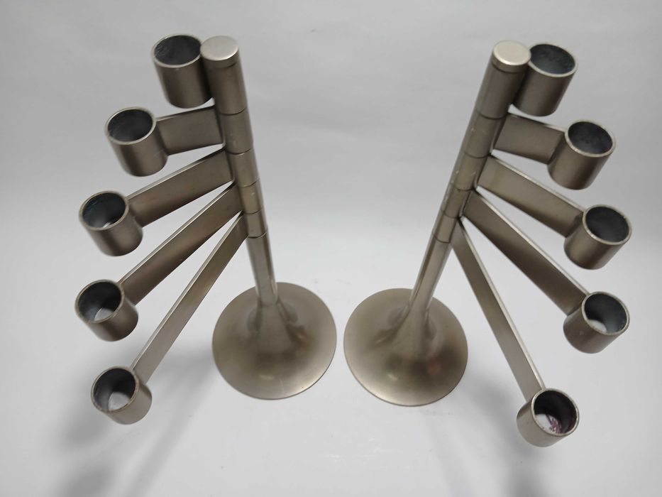 Par de castiçais - Barbarella - Design contemporâneo modernista