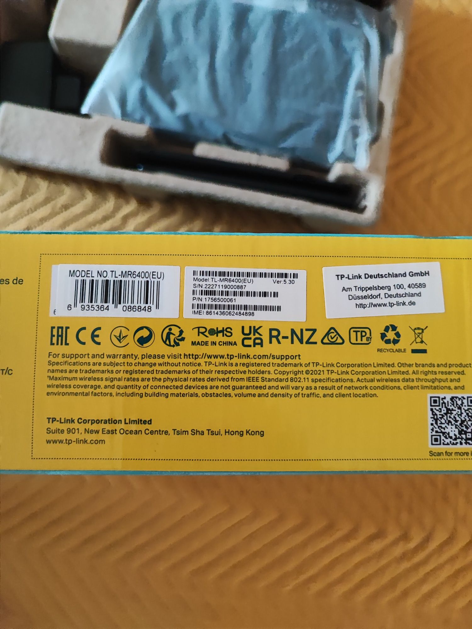 Router TP-Link 4G LTE