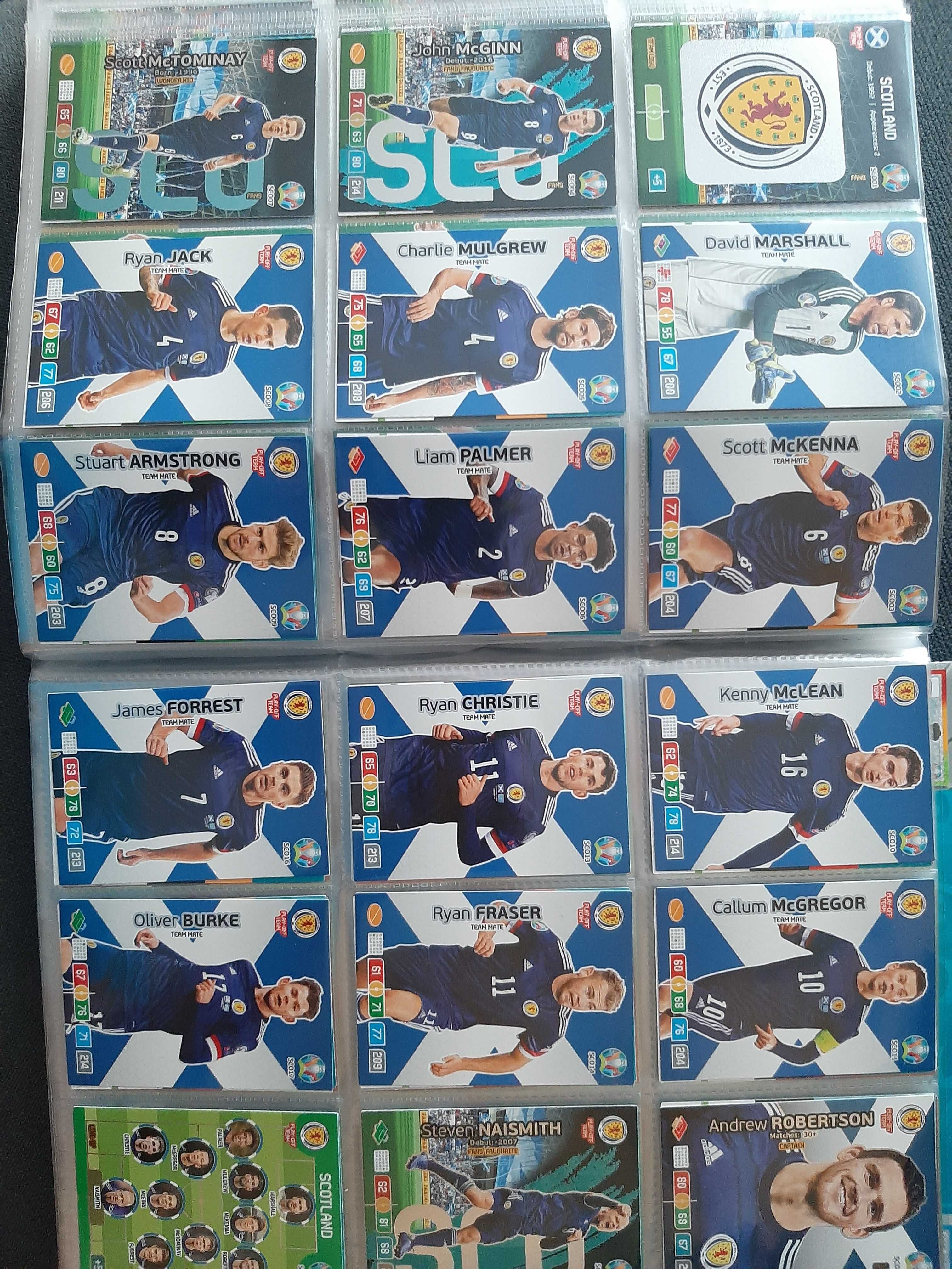 UNIKAT! Kompletny album EURO 2020 XL Adrenalyn + 54 karty z edycji UK