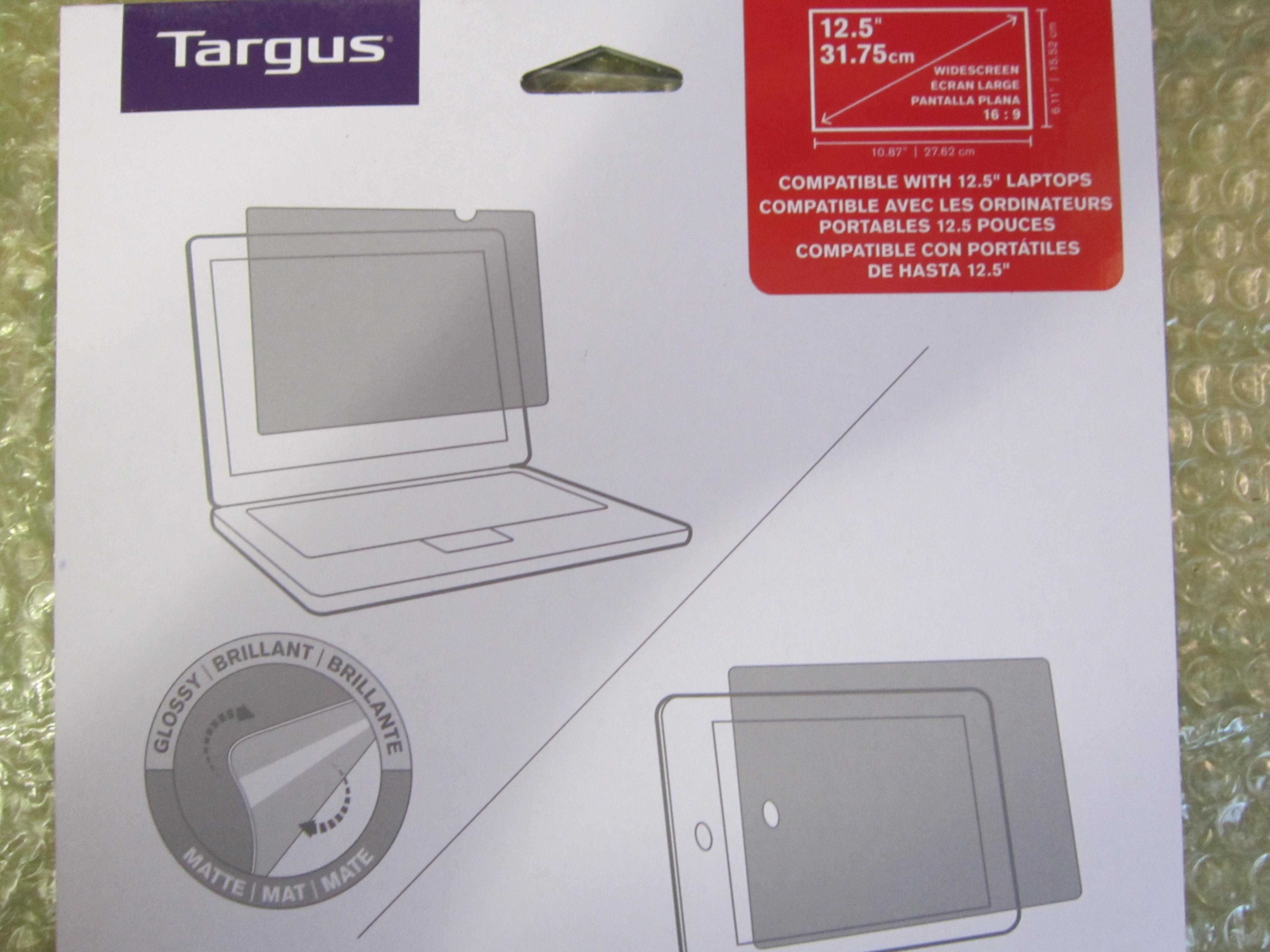 Targus 4Vu Powłoka Ochrona filtr prywatności na ekran laptopa 12.5"