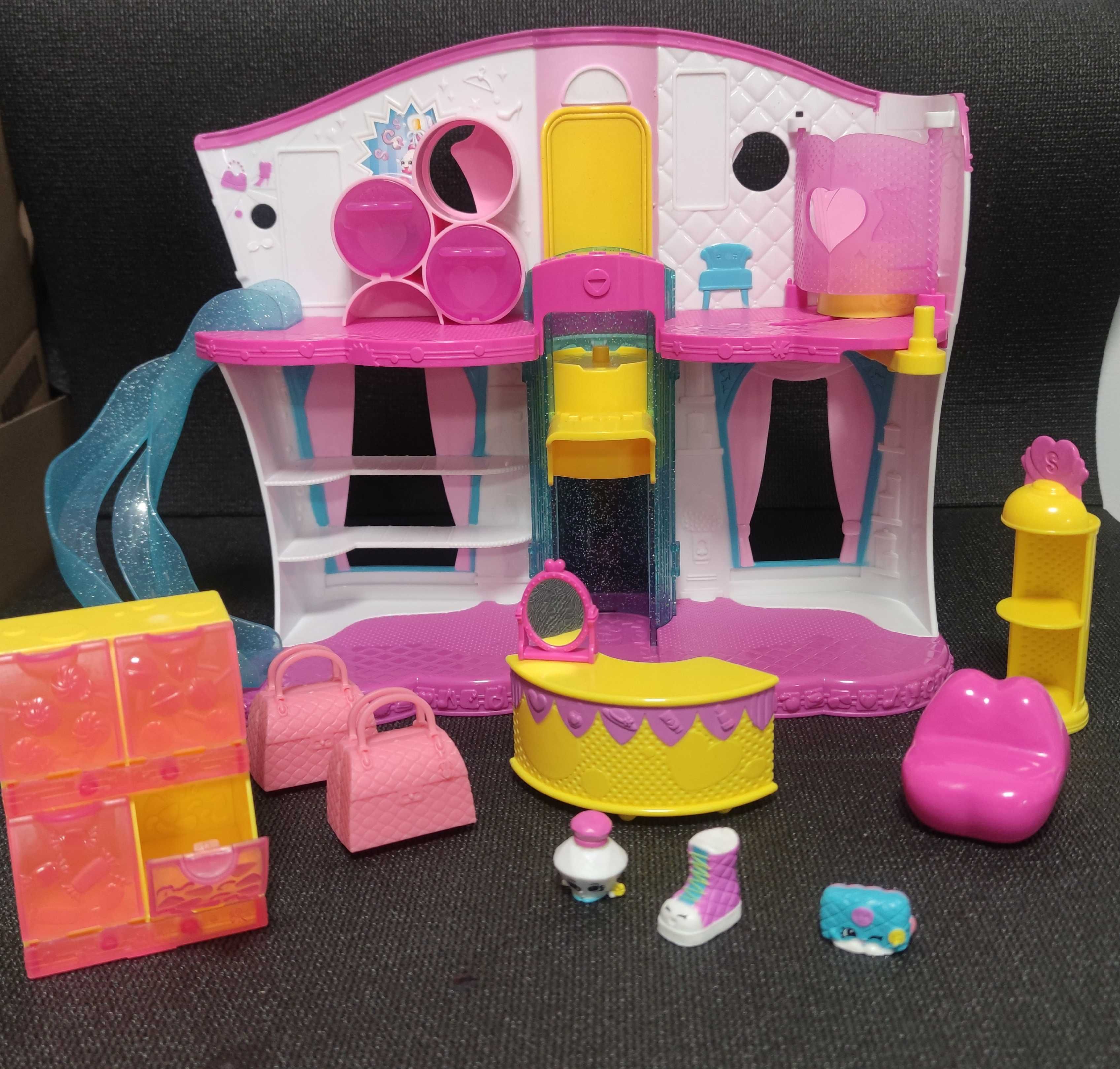 Shopkins Fashion duży zestaw sklep sklepik butik garderoba domek 56036