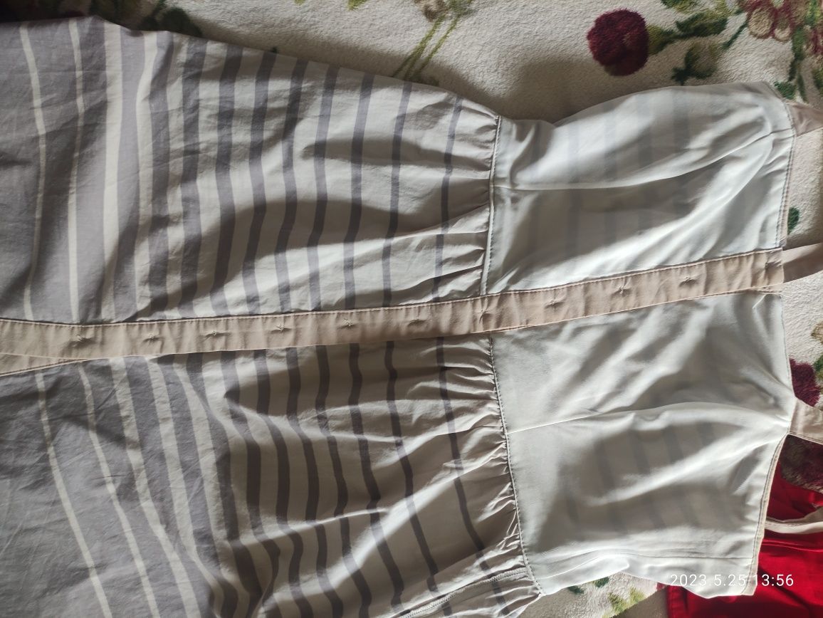 Сукня для вагітних льон promod плаття хакі міді міні