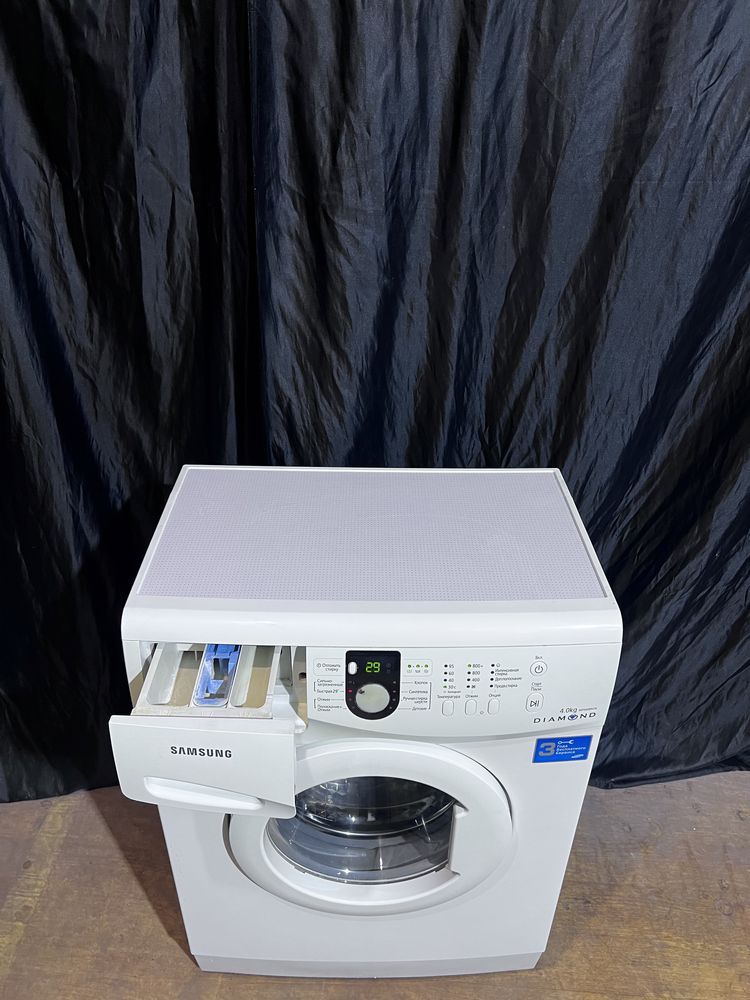Узкая 4 кг 1000 об пральна стиральная машина Samsung Diamond