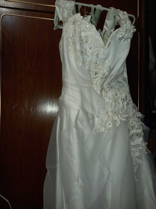 свадебное платье бу 46-48 раз