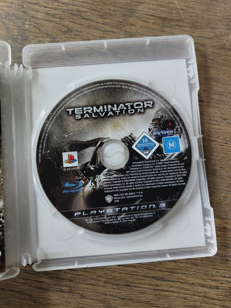 Terminator Salvation PS3, stan bardzo dobry