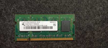 LAPTOP MEMORY 512MB 2Rx16 PC2 5300 HYS64T64020HDL-3S-B