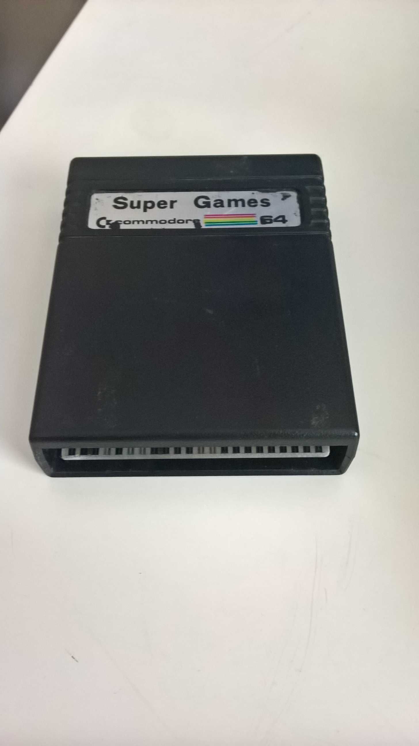 commodore 64 c 64 cartridge super games 3 gry super okazja