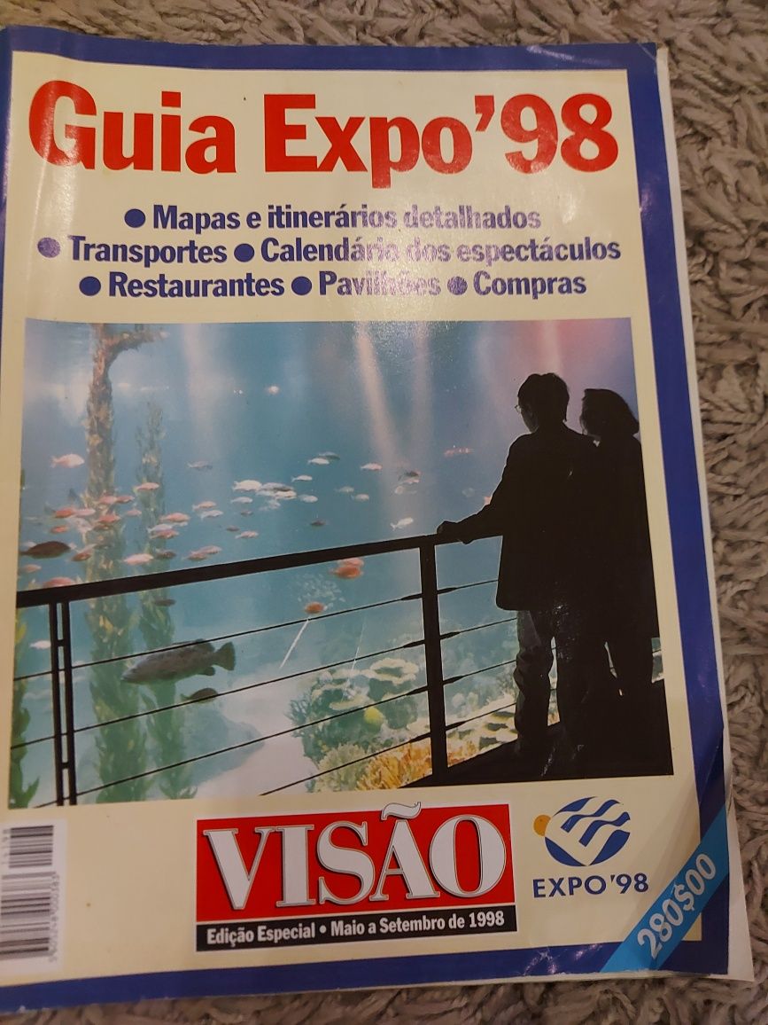 Revistas sobre a expo 98