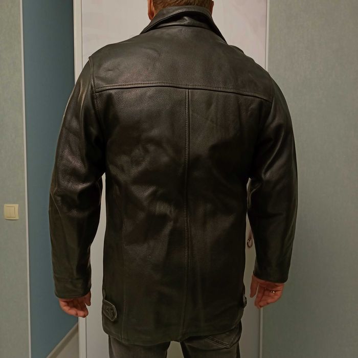 Куртка кожана чоловіча