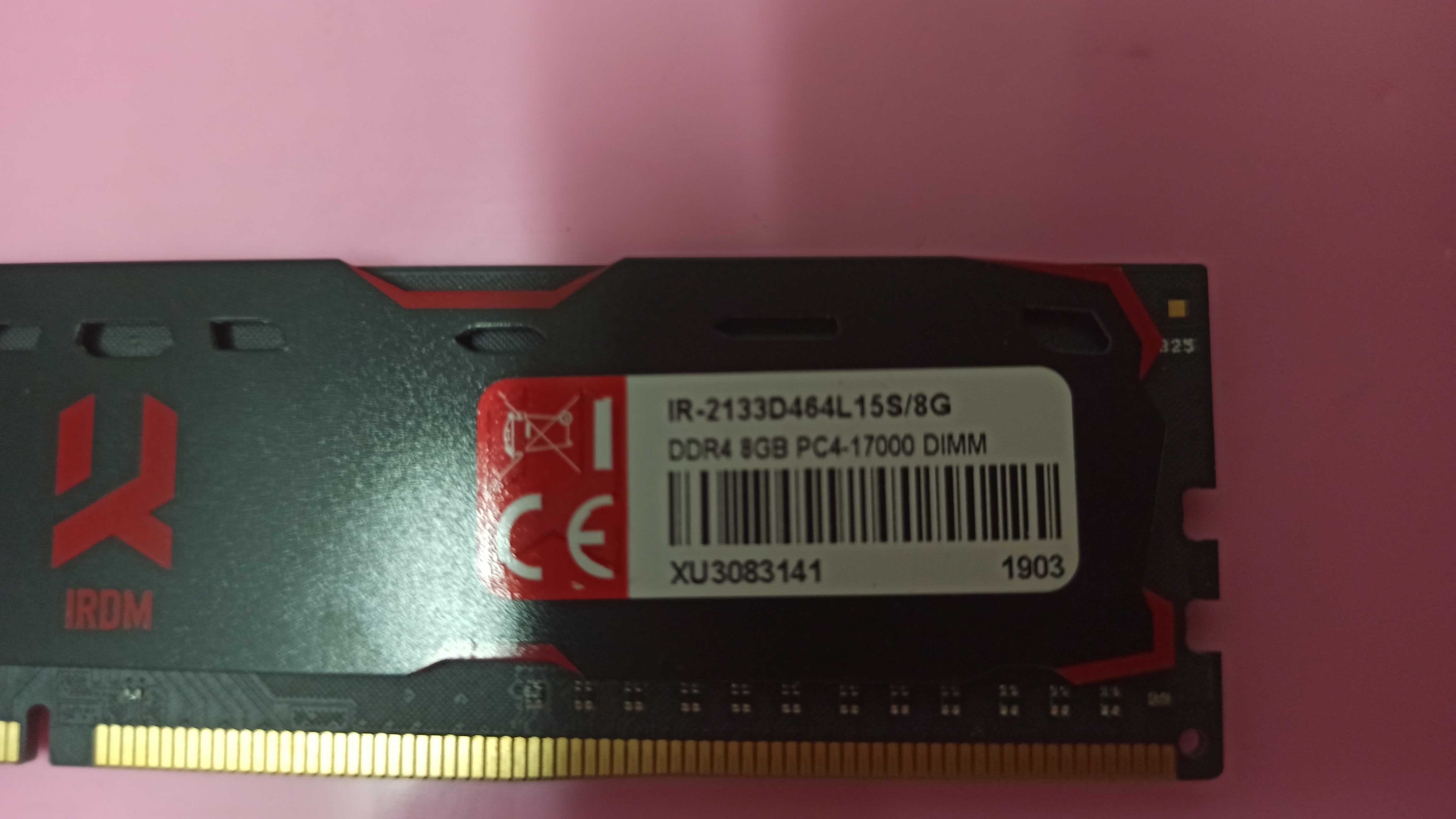 RAM Goodram IR-2133D464L15S/8G 8GB DDR4 CL15 2133MHz