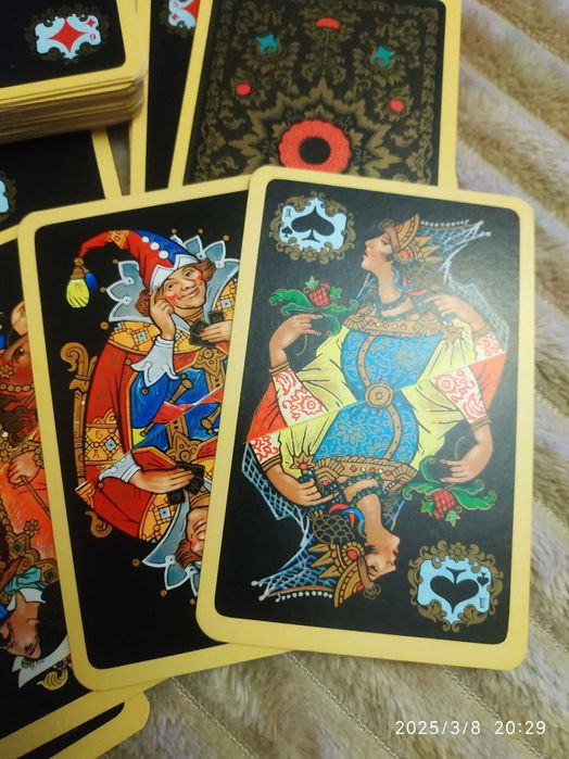 Игральные карты Палех 1991г.