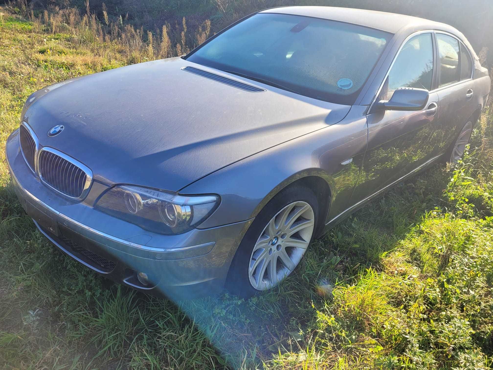 bmw 7 E65 3.0D Most Zawieszenie Tylne Belka Nadkole Płyta Obudowa