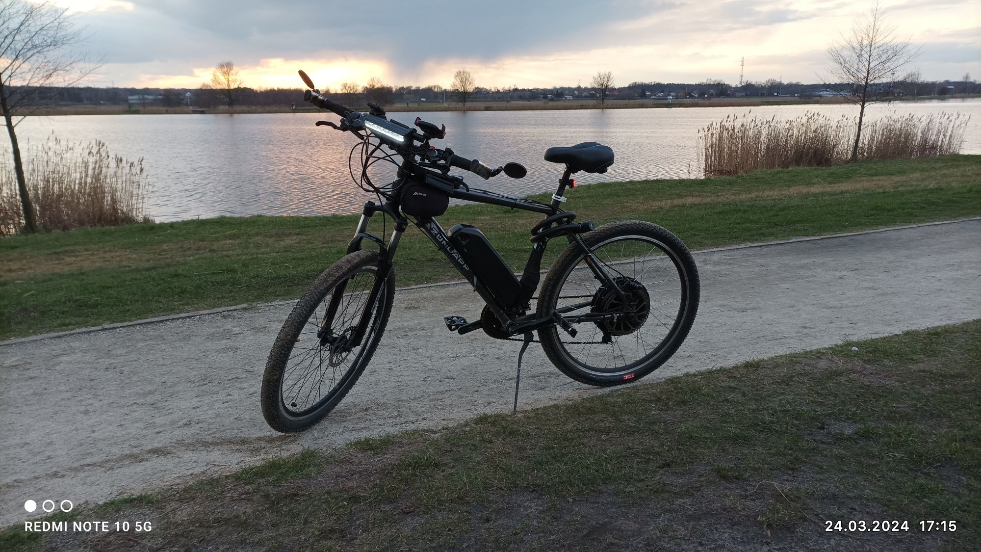 Rower elektryczny zundapp 27.5 (konwersja) 1000w