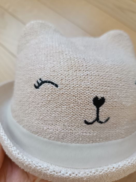 Kapelusz słomkowy dla dziecka, rozmiar 50, Smyk