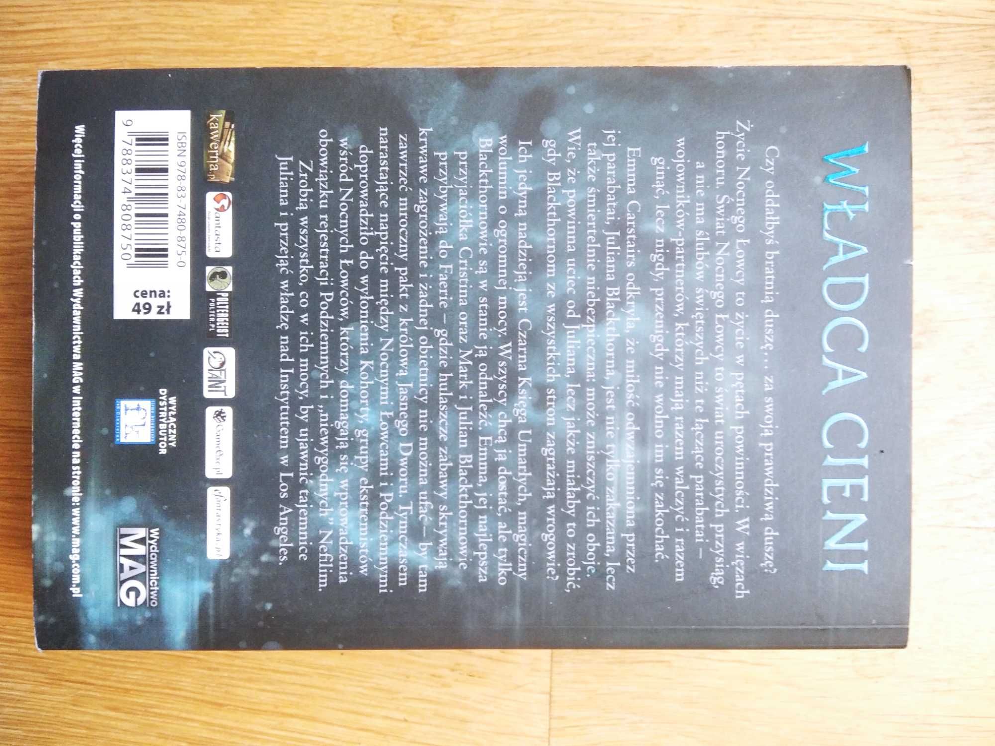 Władca cieni, Cassandra Clare, Mroczne intrygi 2