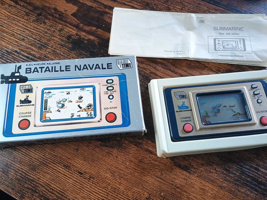 konsola gierka lcd stara prl
