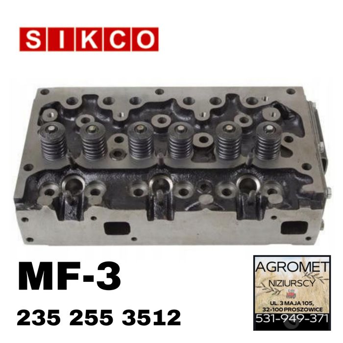 Głowica silnika kompletna do MF-3 Sikco