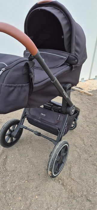 Wózek gondola spacerowy 2w1 Muuvo Quick 2.0 czarny