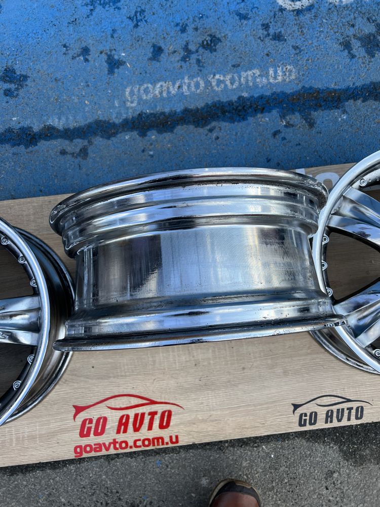 Goauto диски Хром 5/114.3 r17 et40 7j dia67.1-60.1 як нові