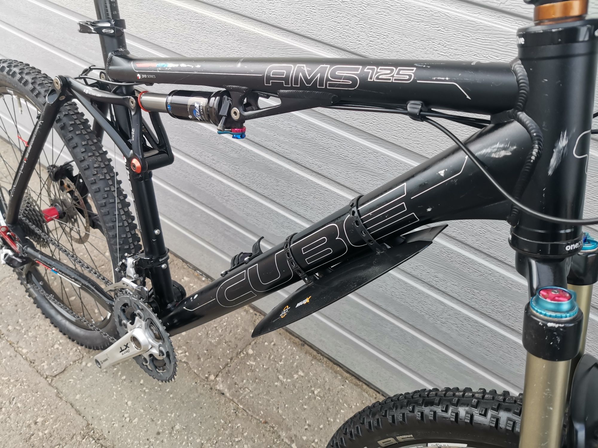 Велосипед Cube AMS 125 Fox Air Shimano Deore Xt Sun Ringle