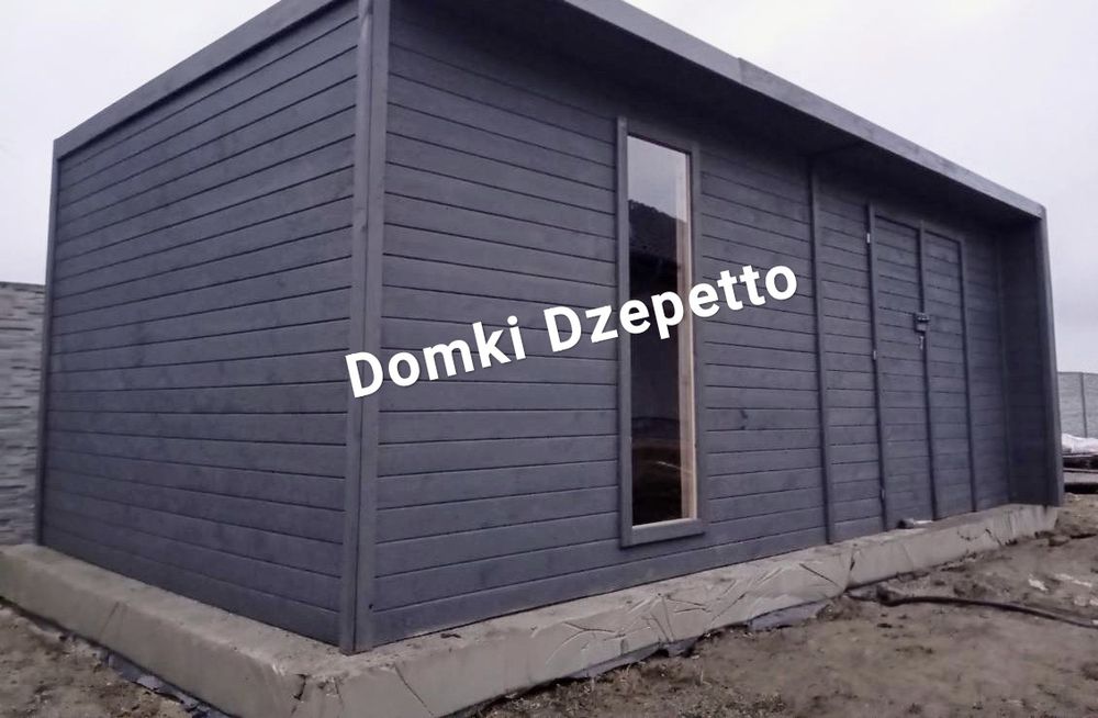 Nowoczesny domek narzedziowy ogrodowy gospodarczy