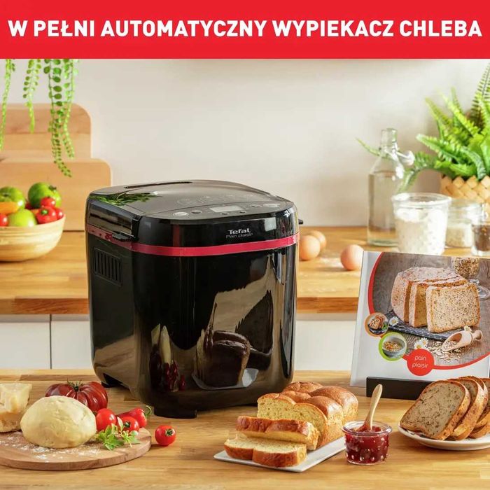 Tefal. Wypiekacz do chleba, Pain&Plaisir PF2208, 17 programów, 700W.