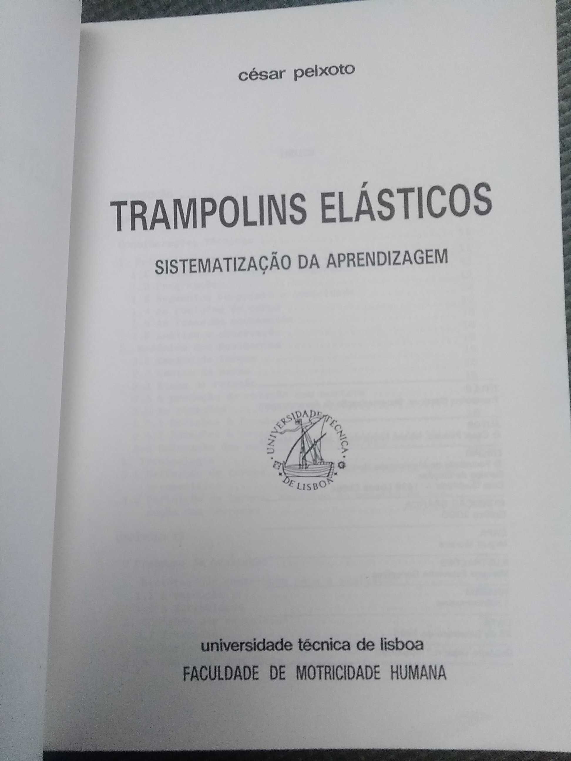 Trampolins Elásticos - Sistematização da Aprendizagem de César Peixoto