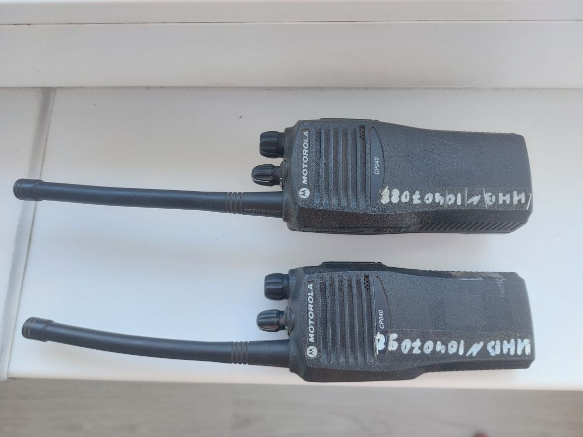 Рація Motorola CP040, зарядки, тангенти