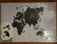 Autocolante de Parede Mapa Mundo
