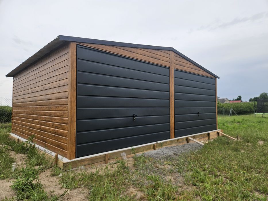 6x5.5 LUB Garaze Blaszane Garaz Blaszany Blaszak Blaszaki Garaże Garaż