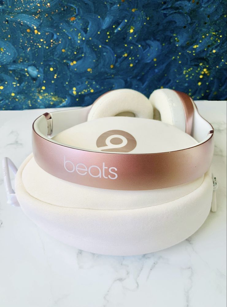 Навушники з мікрофоном Beats by Dr. Dre Solo3 Rose Gold Розовое золото