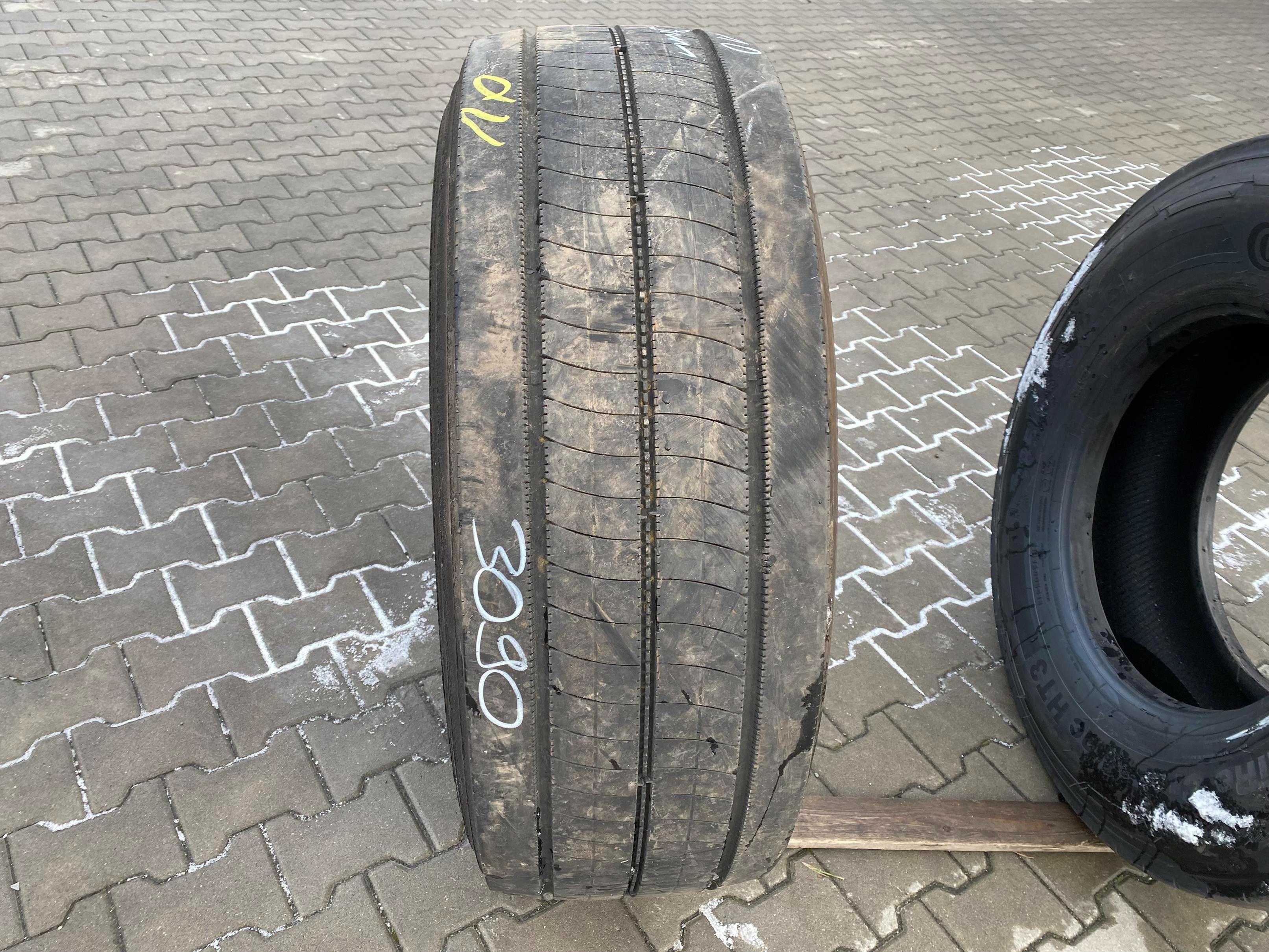 Opona 385/65R22.5 BRIDGESTONE H-STEER 002 Przód 9mm