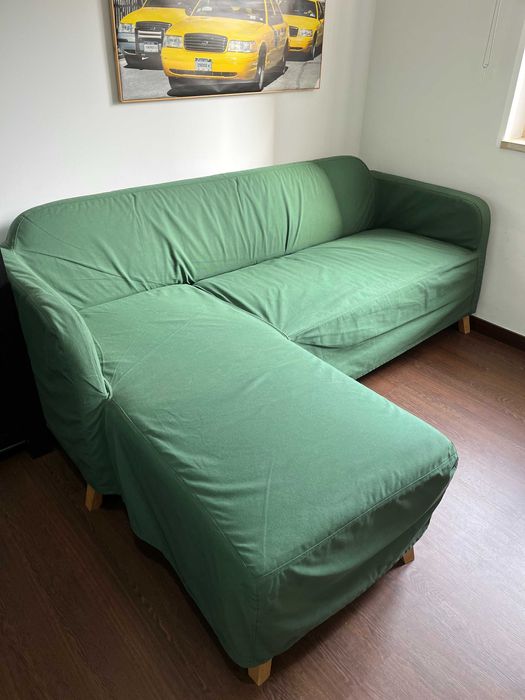 Sofá 3 lugares com chaise longue