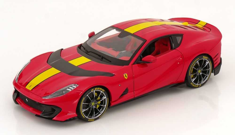 1:18 Bburago Signature Ferrari 812 Competizione 2021 red